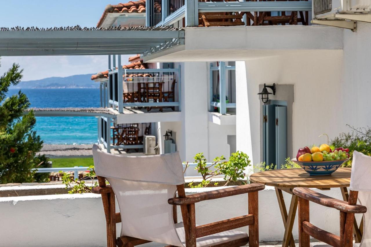 Paralia Milia Milia Beach Apartments المظهر الخارجي الصورة