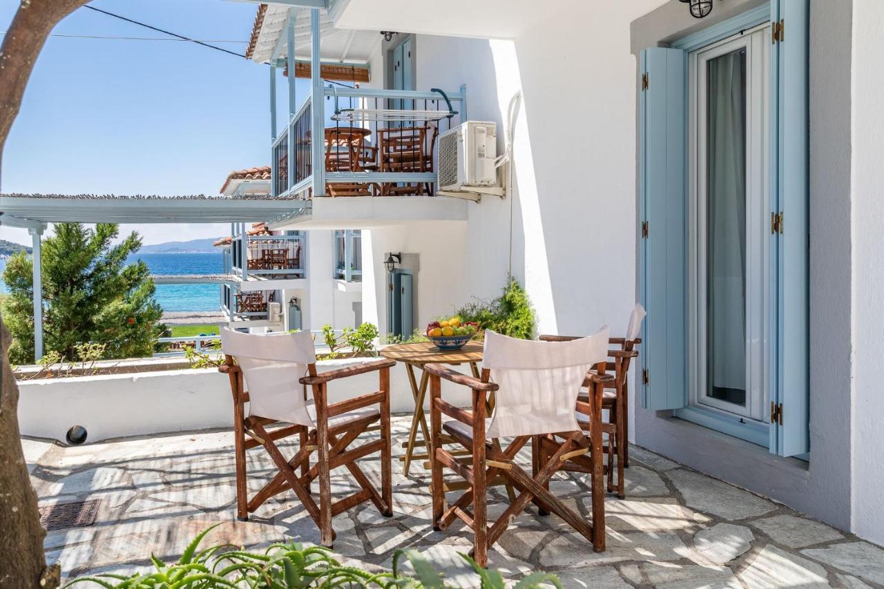 Paralia Milia Milia Beach Apartments المظهر الخارجي الصورة