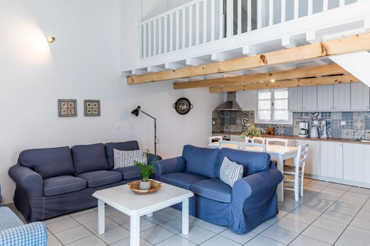 Paralia Milia Milia Beach Apartments المظهر الخارجي الصورة