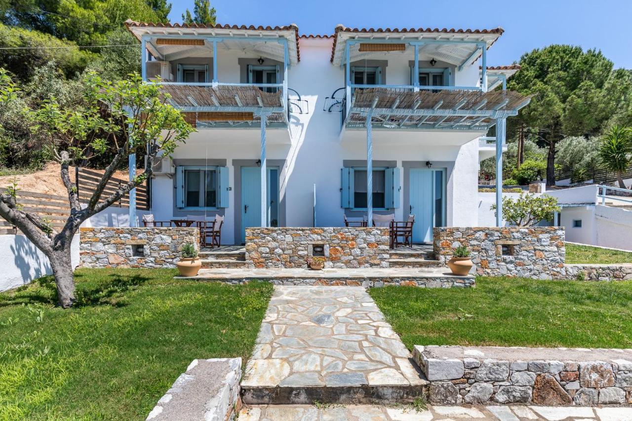 Paralia Milia Milia Beach Apartments المظهر الخارجي الصورة